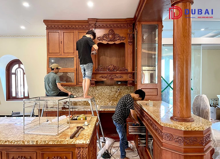 Thi Công Nội Thất Biệt Thự Tân Cổ Điển