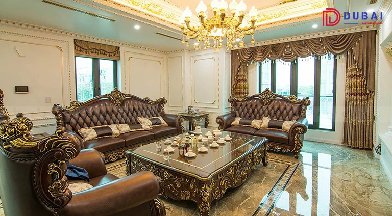 Thi Công Nội Thất Biệt Thự Tân Cổ Điển