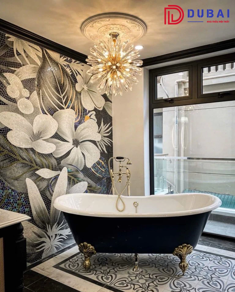 thi công nội thất biệt thự tân cổ điển