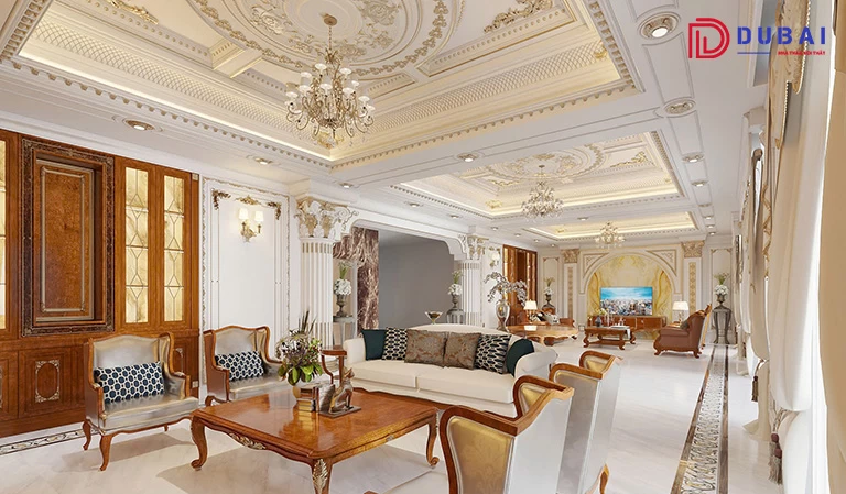 Thi Công Nội Thất Biệt Thự Tân Cổ Điển