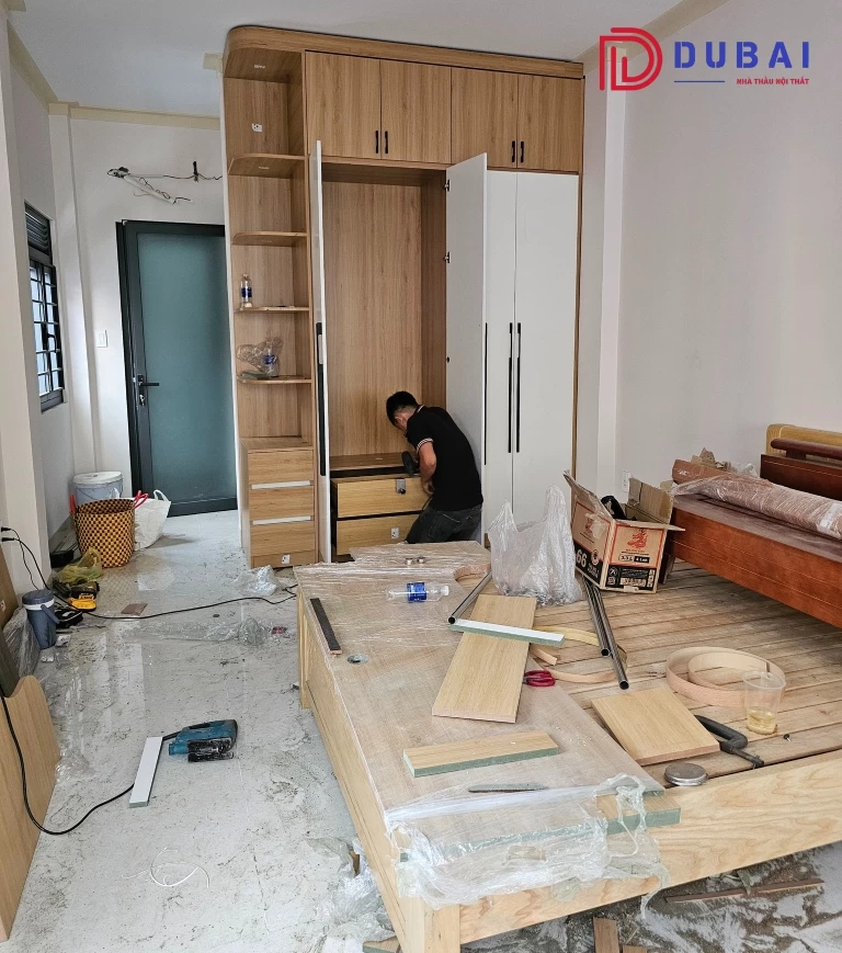 Thi Công Nội Thất Căn Hộ Chung Cư 45m2