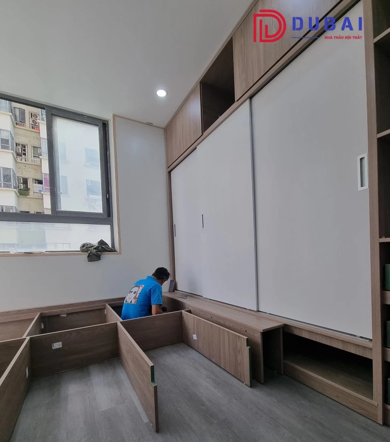 Thi Công Nội Thất Căn Hộ Chung Cư 45m2