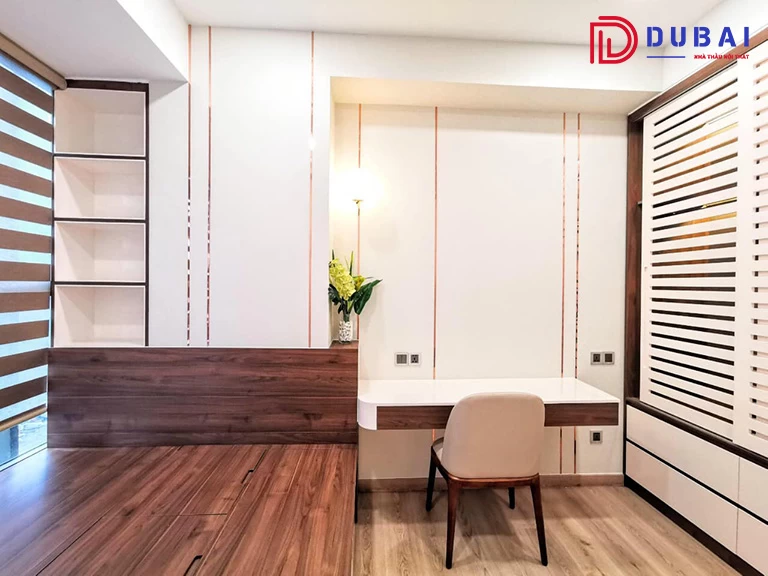 thi công nội thất chung cư 2 phòng ngủ