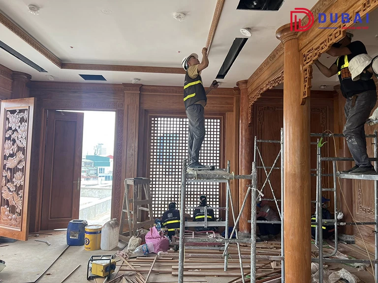 Thi Công Nội Thất Cổ Điển Giá Rẻ Tại Hà Nội