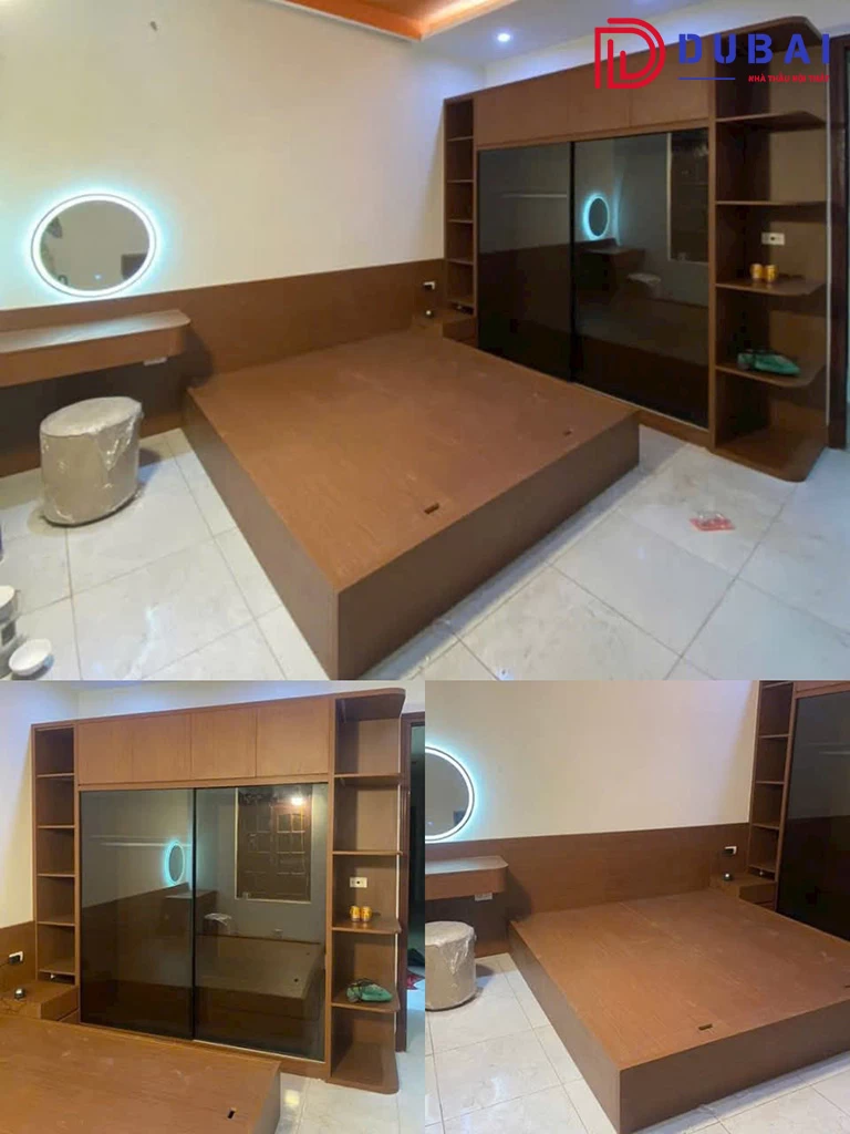 Thi Công Nội Thất Đồ Gỗ Chung Cư