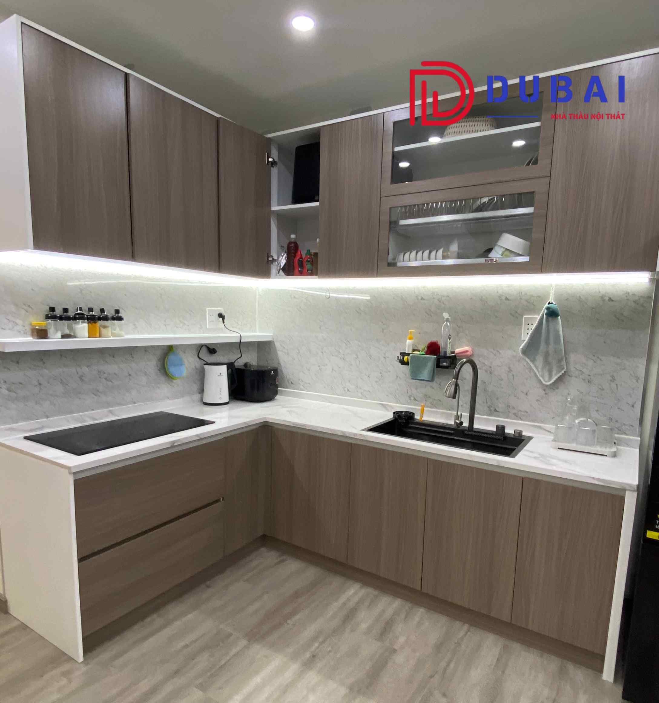 Thi công nội thất phòng bếp uy tín