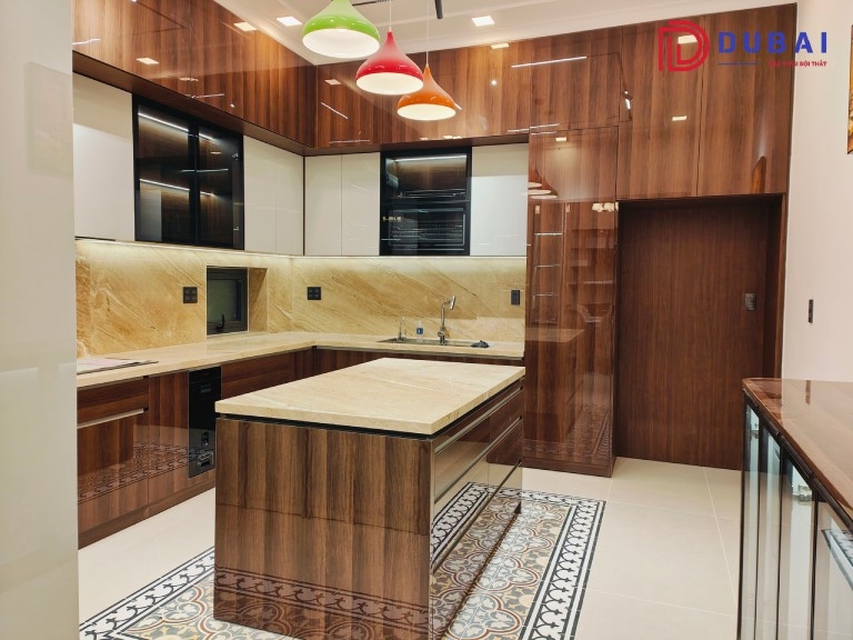thi công nội thất phòng bếp