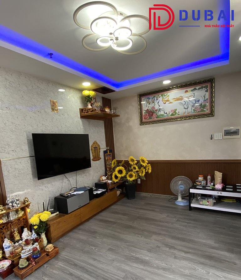 thi công nội thất phòng khách trọn gói