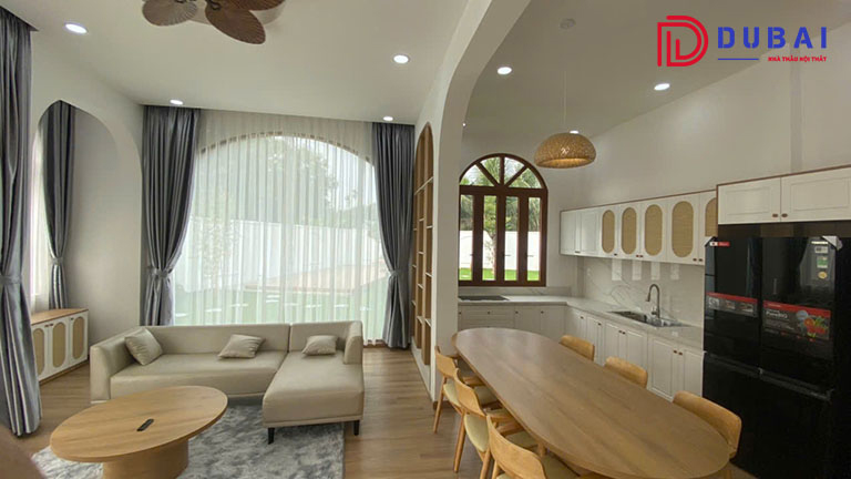 thi công nội thất phòng khách trọn gói
