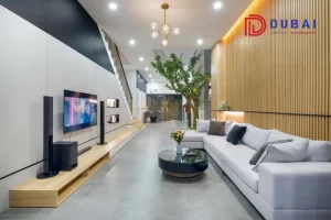 Thi Công Nội Thất Phòng Khách Nhà Phố