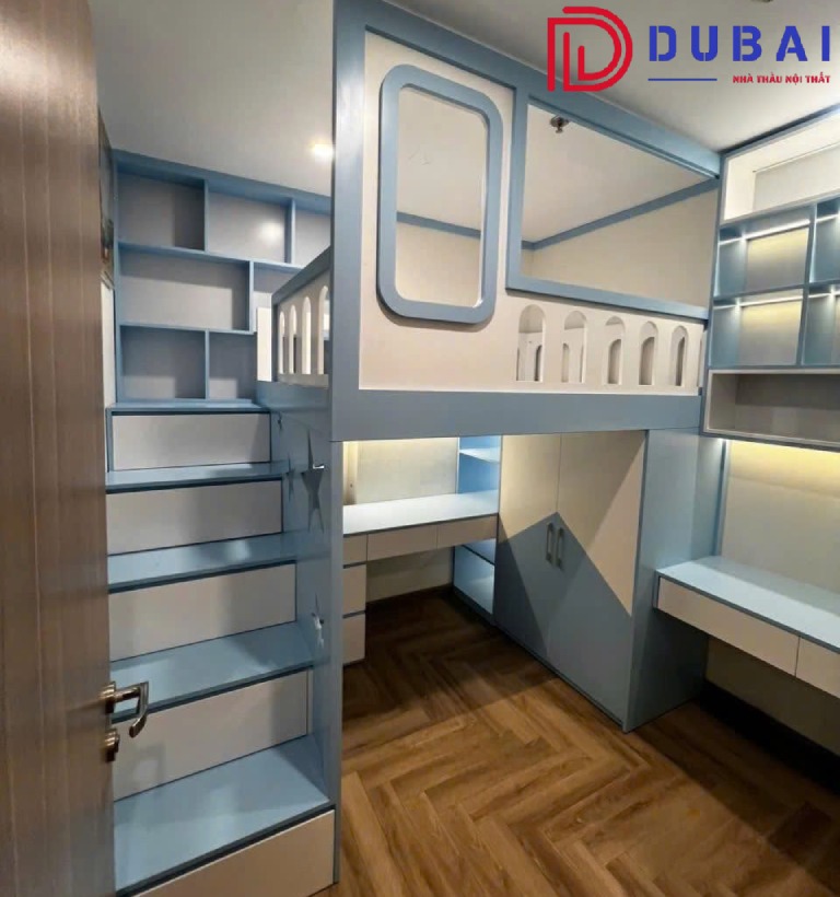 Thi công nội thất phòng trẻ em uy tín 