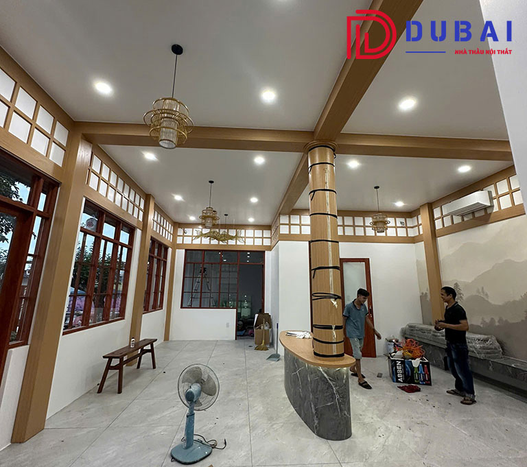 thi công nội thất quán cafe