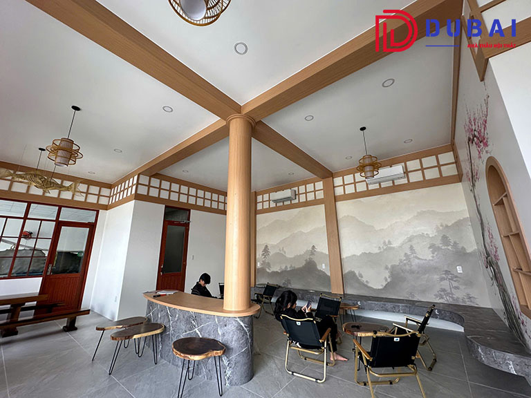 thi công nội thất quán cafe