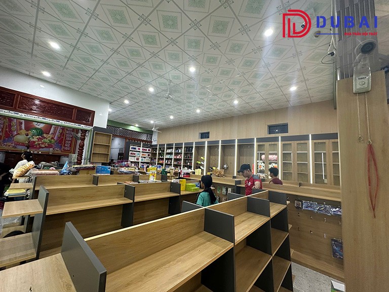 kệ sách được Nội Thất DUBAI thi công