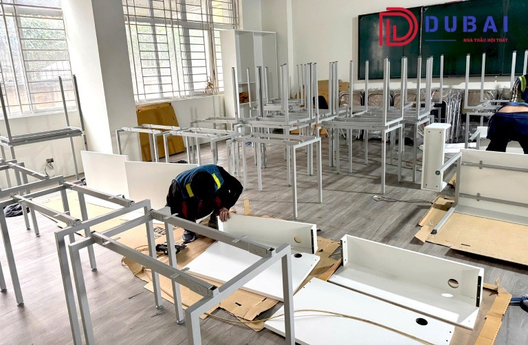 Thi Công Nội Thất Trường Học