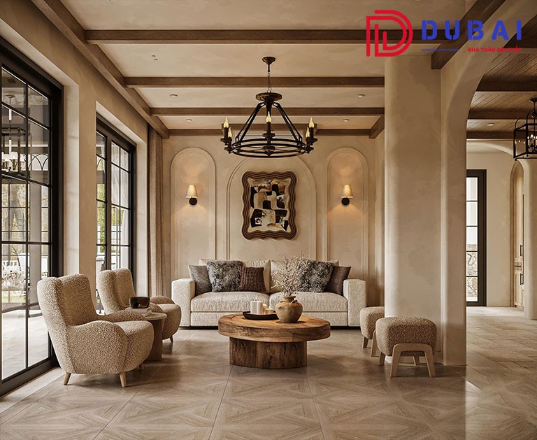 Thiết kế nội thất biệt thự