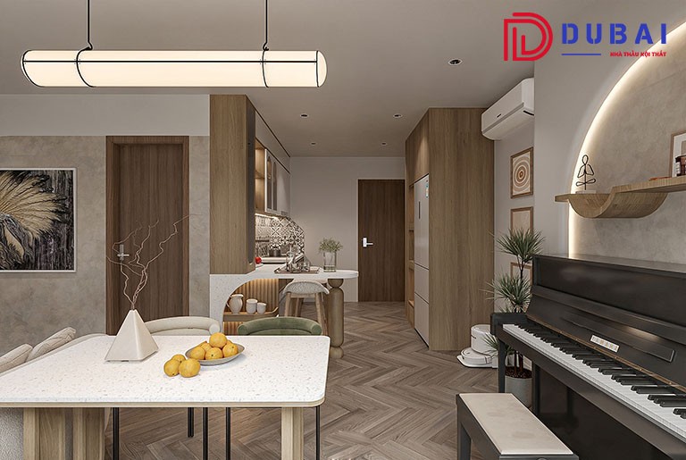 Thiết Kế Nội Thất Chung Cư 1 Phòng Ngủ