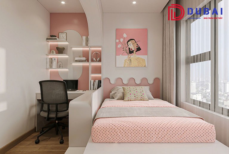 Thiết Kế Nội Thất Chung Cư 1 Phòng Ngủ