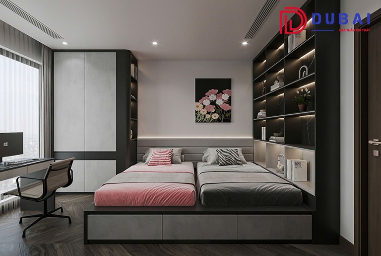 Thiết Kế Nội Thất Chung Cư 1 Phòng Ngủ