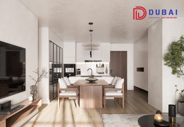 Thiết Kế Nội Thất Chung Cư 2 Phòng Ngủ