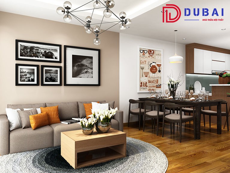 Thiết Kế Nội Thất Chung Cư 2 Phòng Ngủ