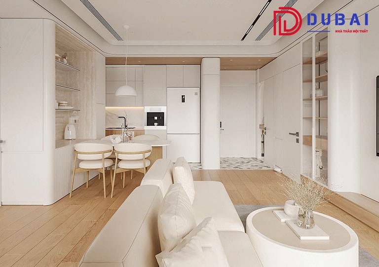 Thiết Kế Nội Thất Chung Cư 2 Phòng Ngủ