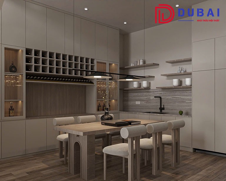 Thiết kế nội thất nhà phố 