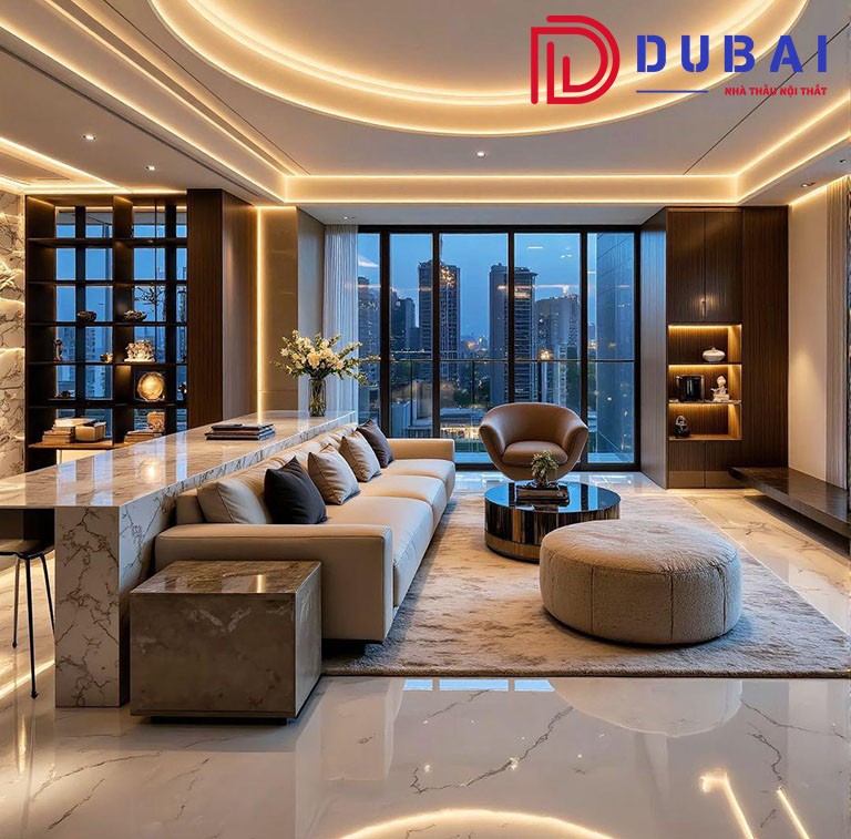Thiết Kế Nội Thất Penthouse