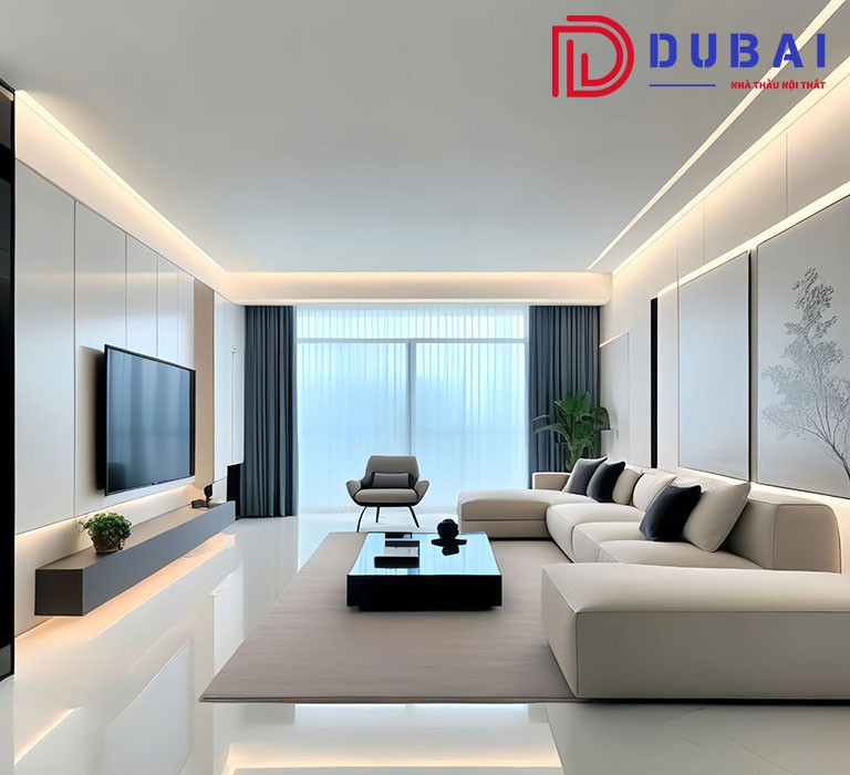 Mẫu thiết kế nội thất Penthouse