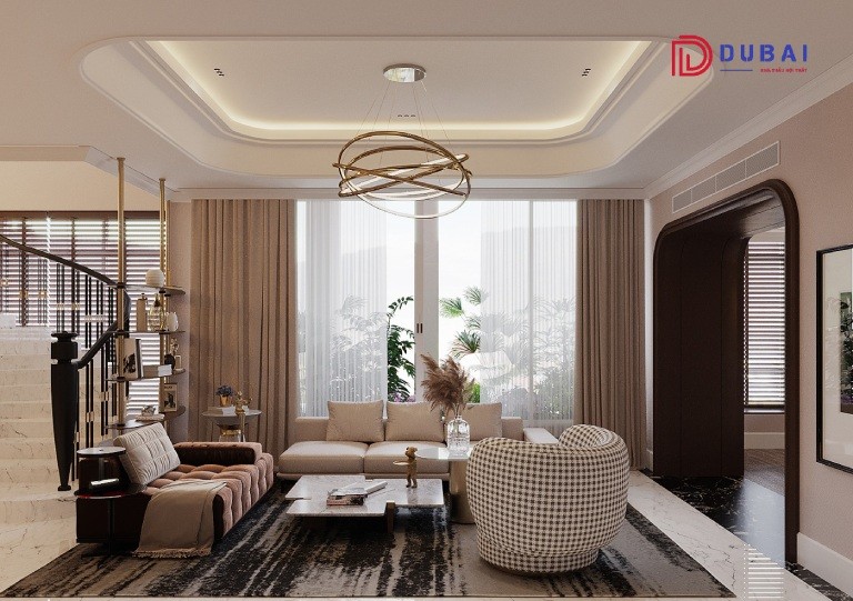 Mẫu thiết kế nội thất Penthouse