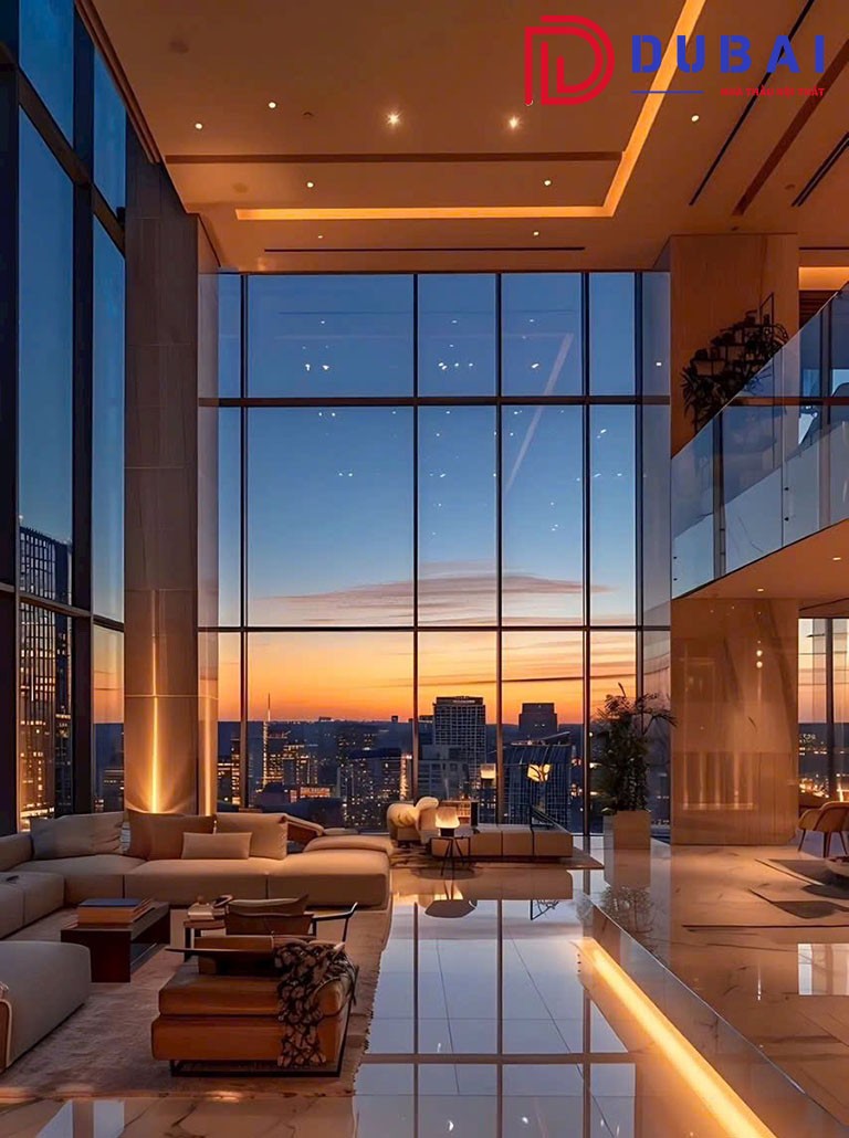 thiết kế nội thất Penthouse