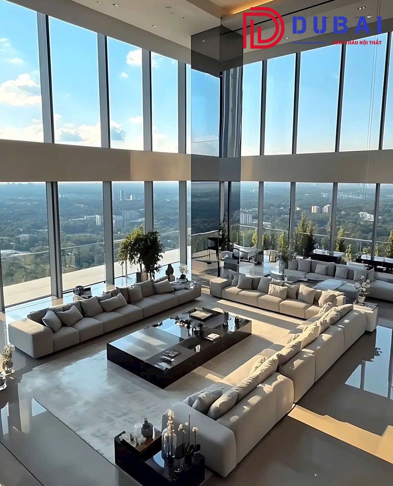 thiết kế nội thất Penthouse