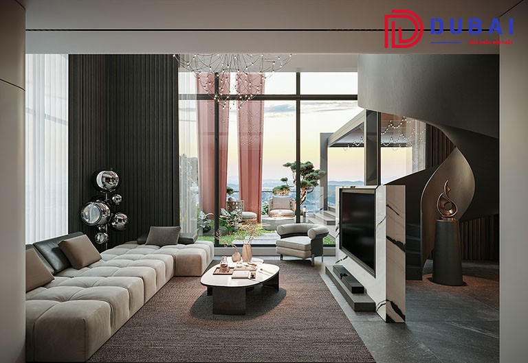 Thiết kế nội thất Penthouse