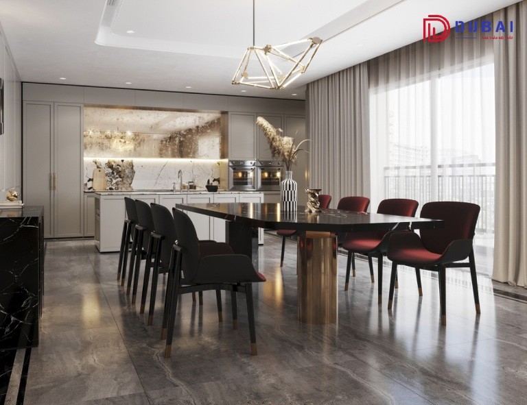 Mẫu thiết kế nội thất Penthouse