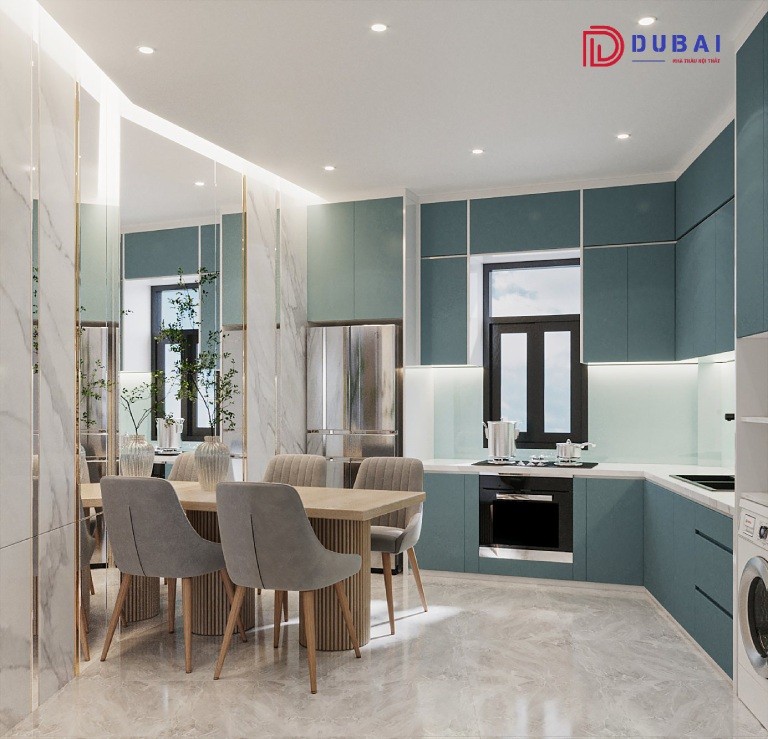 Thiết kế nội thất phòng bếp 