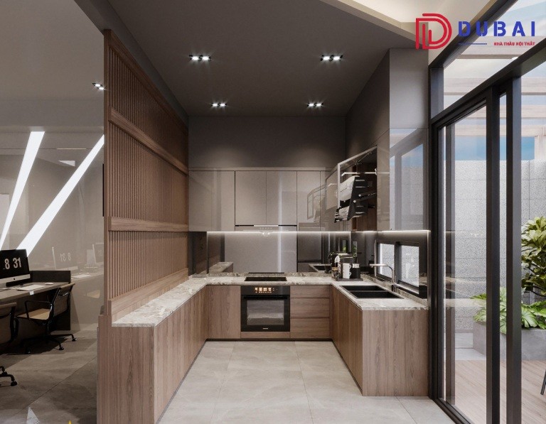 Thiết kế nội thất phòng bếp 