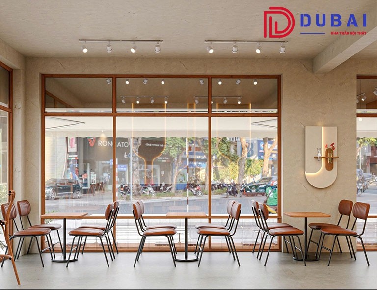 Thiết kế nội thất quán cafe