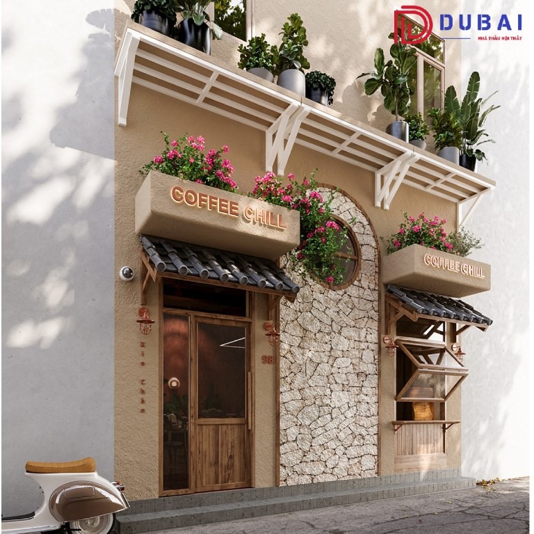 Thiết kế nội thất quán cafe