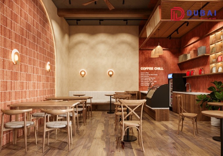 Thiết kế nội thất quán cafe