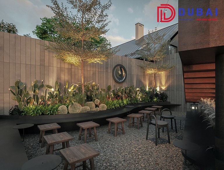 Thiết kế nội thất quán cafe