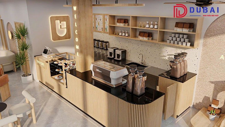 Thiết Kế Nội Thất Quán Cafe