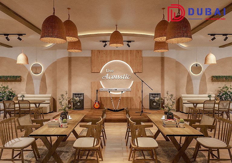 Thiết Kế Nội Thất Quán Cafe