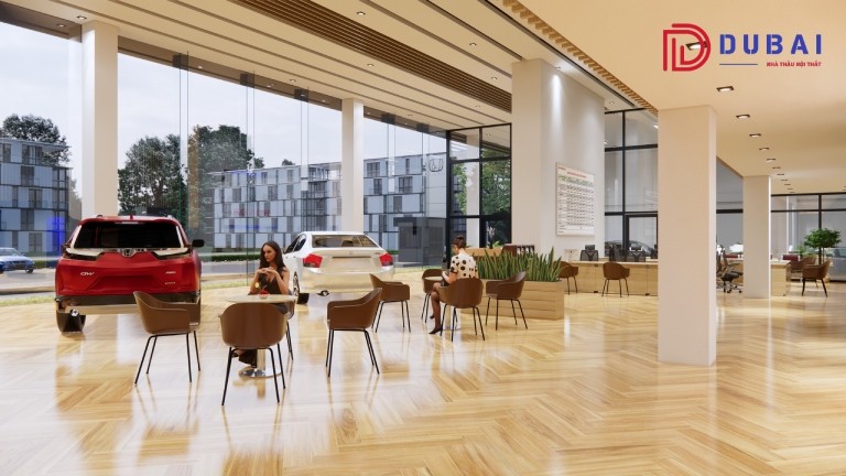 Thiết Kế Nội Thất Showroom