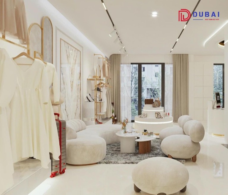 thiết kế nội thất showroom