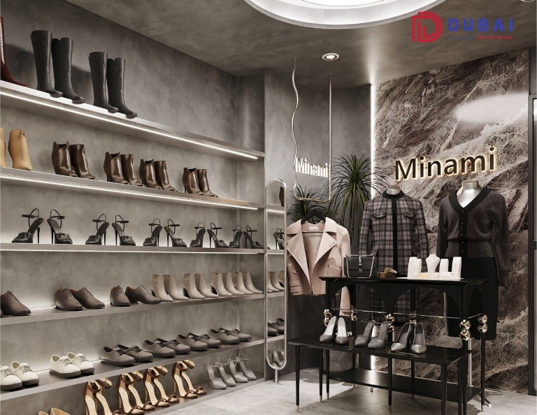thiết kế nội thất showroom