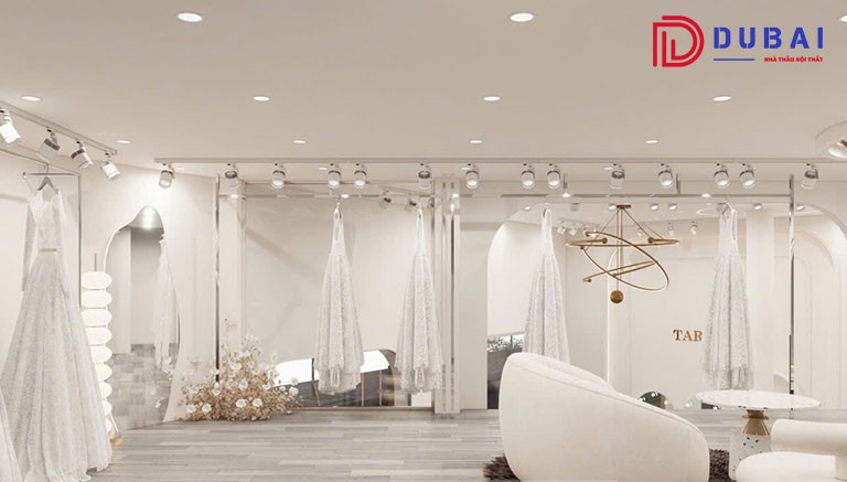 thiết kế nội thất showroom