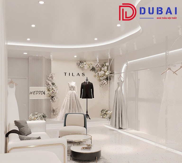thiết kế nội thất showroom