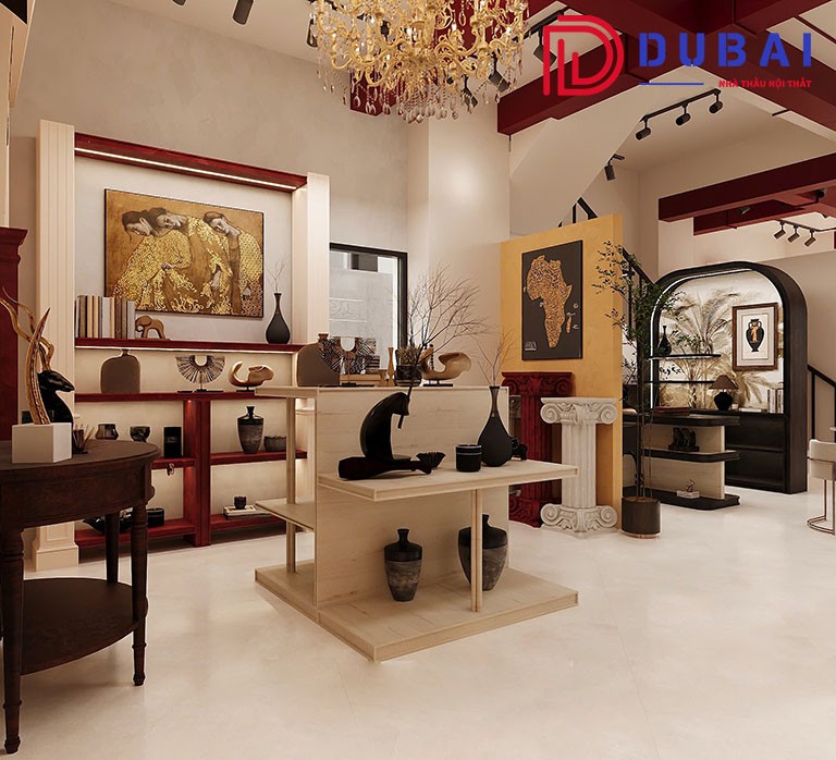 thiết kế nội thất showroom