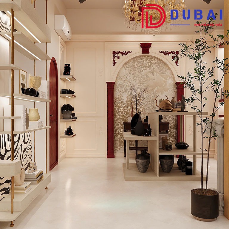 thiết kế nội thất showroom