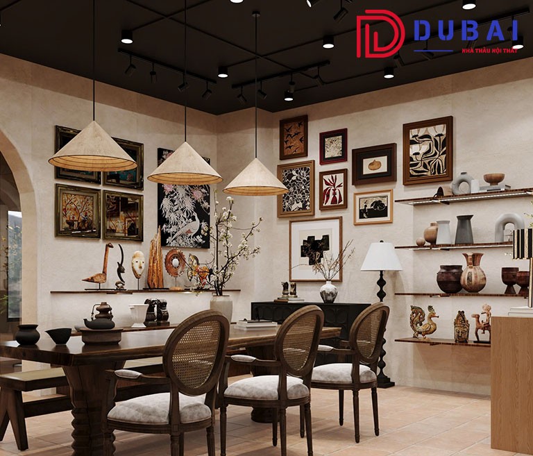 thiết kế nội thất showroom